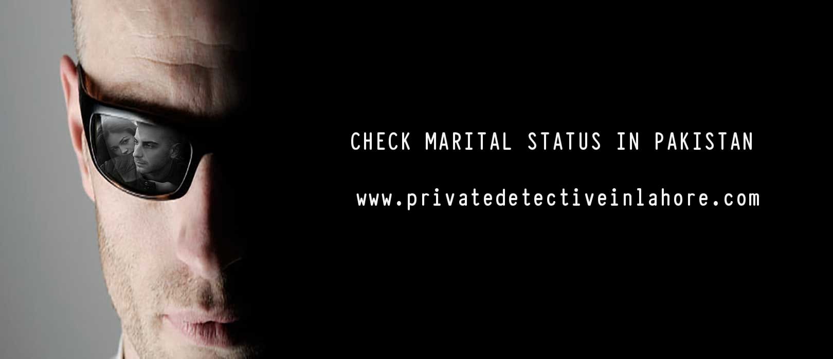 Check marital status in Pakistan